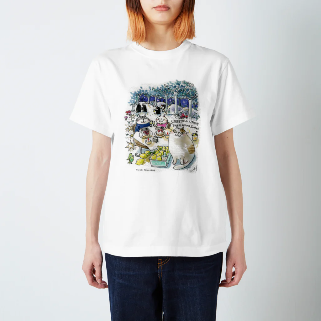 吉沢深雪のCatChips森のカフェ スタンダードTシャツ