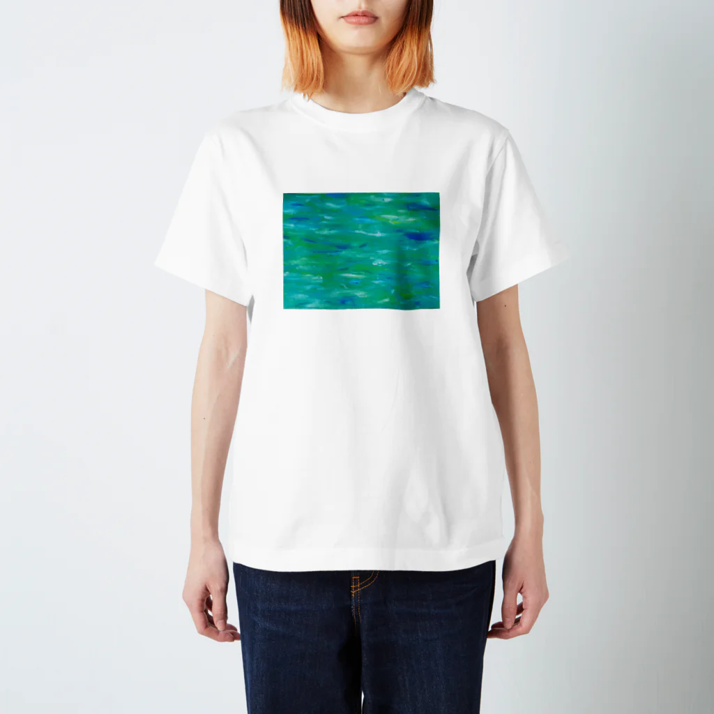 170センチのふがしの避暑地の夏 スタンダードTシャツ