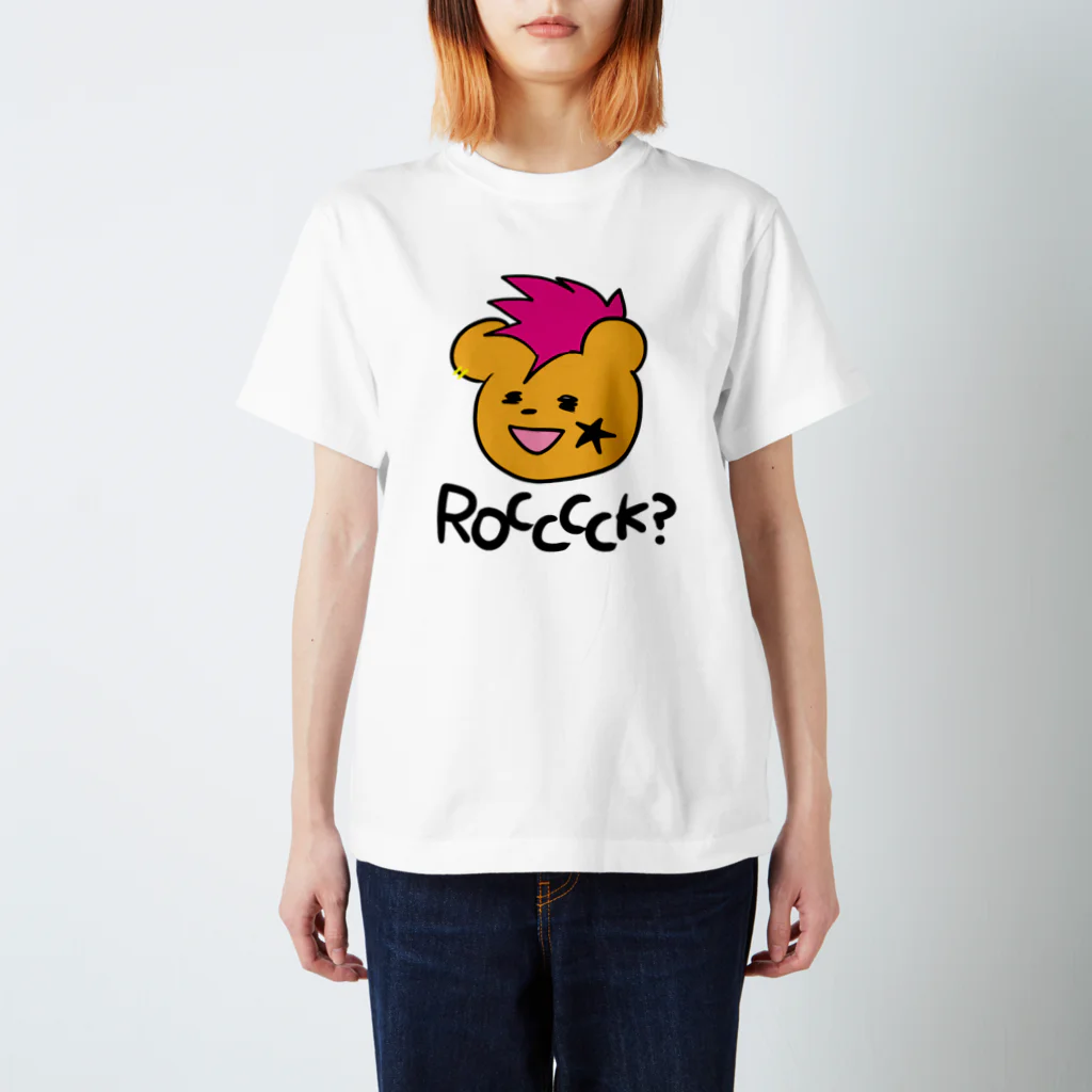 ぱてぃのパンクロッくま スタンダードTシャツ