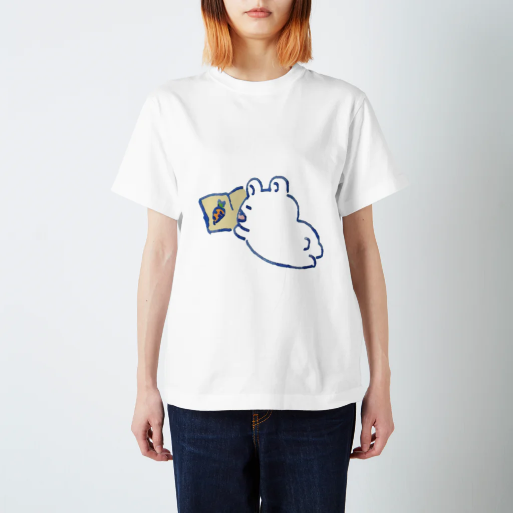 まっくすらぶりーうさのまっくすらぶりーにんじん写真集 スタンダードTシャツ