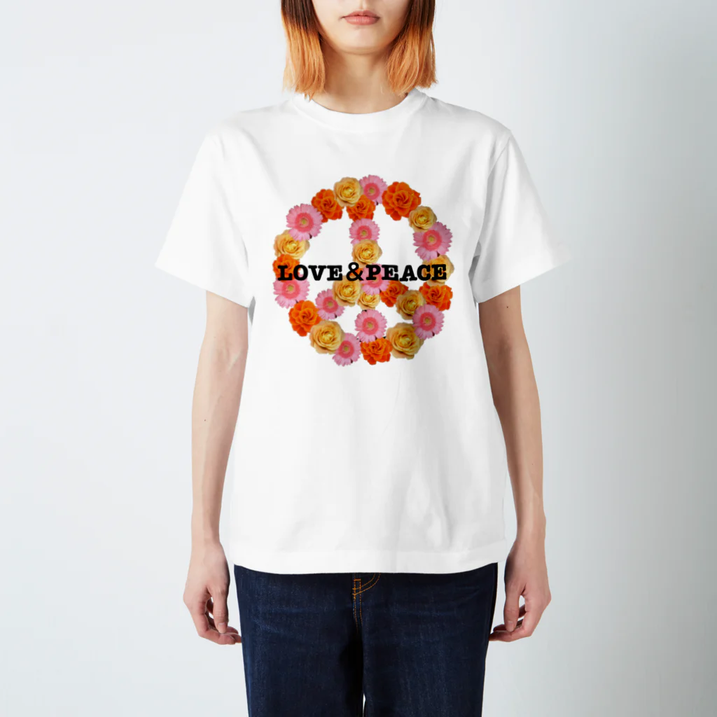 y2a9s2u9k0のTHE Peaceful Flower スタンダードTシャツ