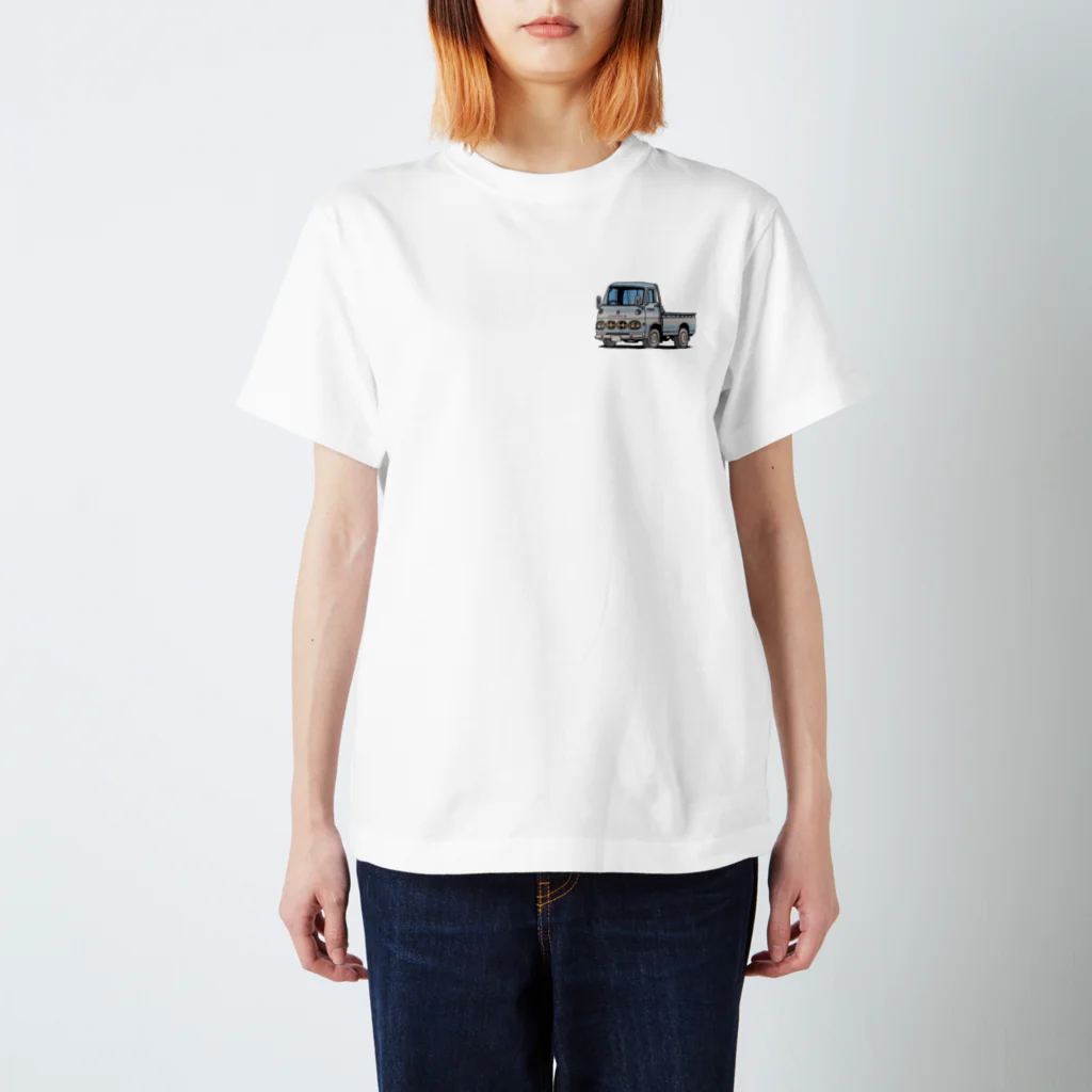 廃墟_太郎。(バス・廃バスのアカウント)のクリッパーくん Regular Fit T-Shirt