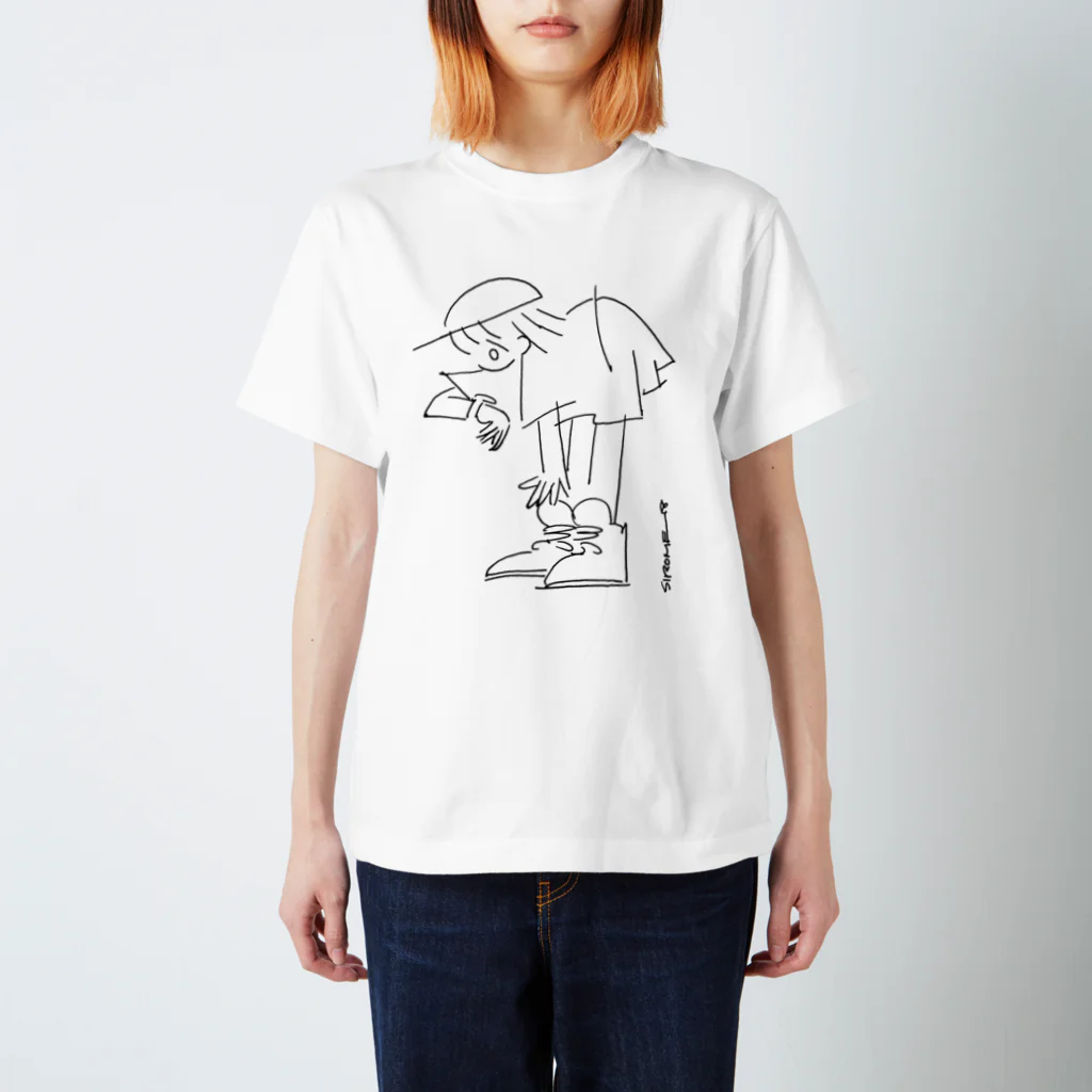 あけたらしろめのmer Regular Fit T-Shirt