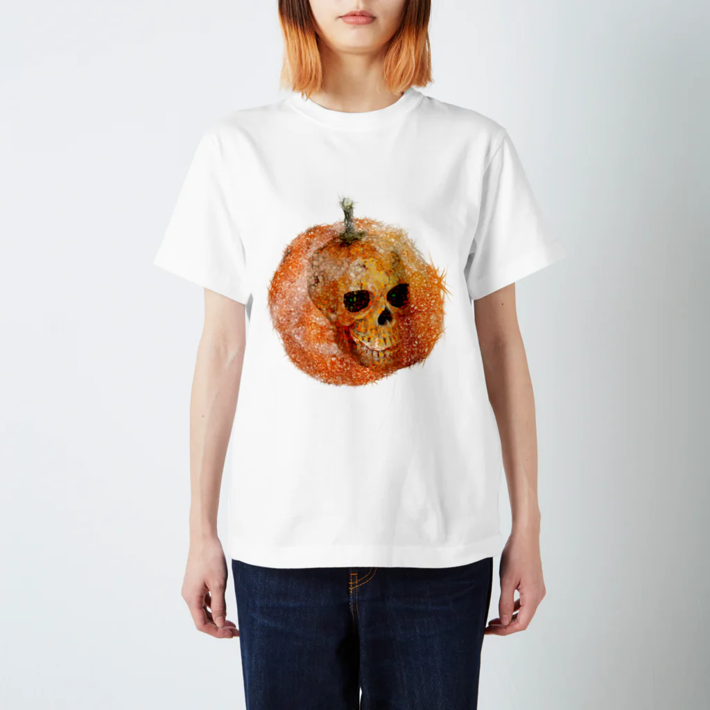 Satis=HighのRotten Head Orange スタンダードTシャツ