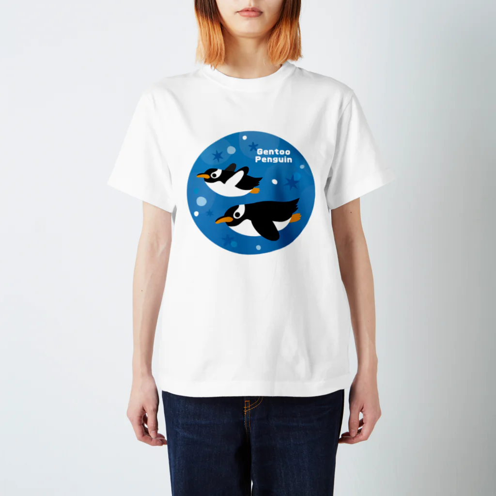 Taskaのジェンツーペンギン スタンダードTシャツ