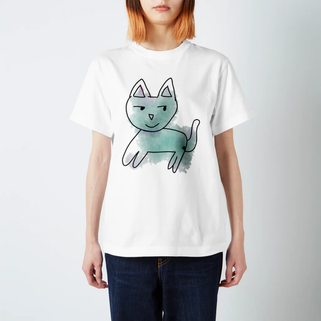 早紀❀ミクのふてぶてわんこ スタンダードTシャツ