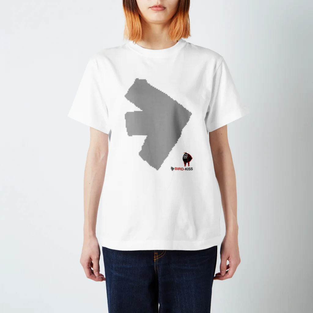 BIRD-KISSのNEW-BIRD-01-FOOT Tシャツ スタンダードTシャツ