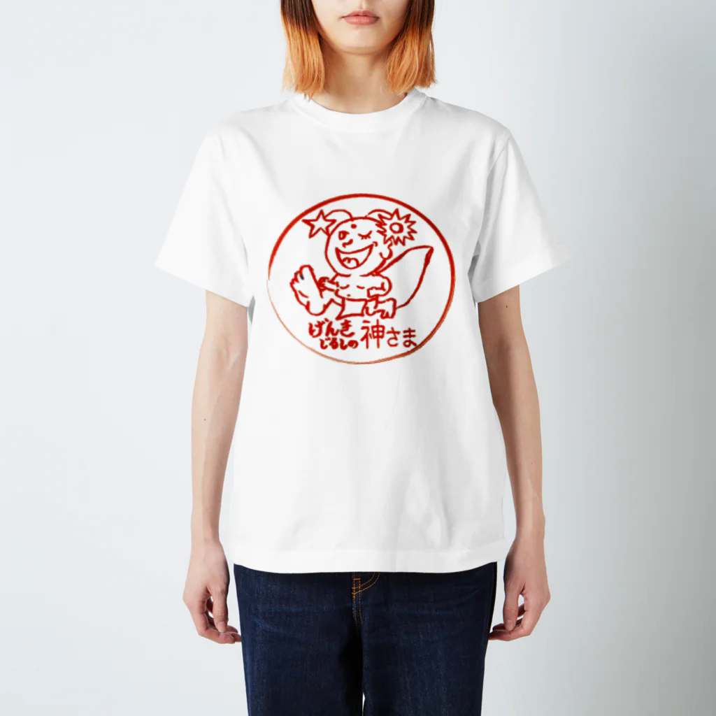 mak0-ganicのげんきじるし スタンダードTシャツ