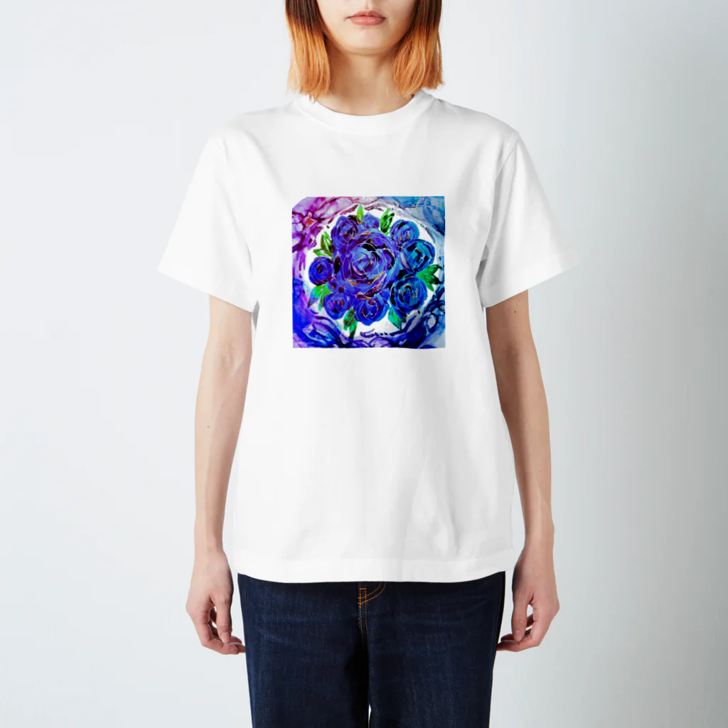 Laugh Rain LaboのThe Hidden Rose_am Regular Fit T-Shirt