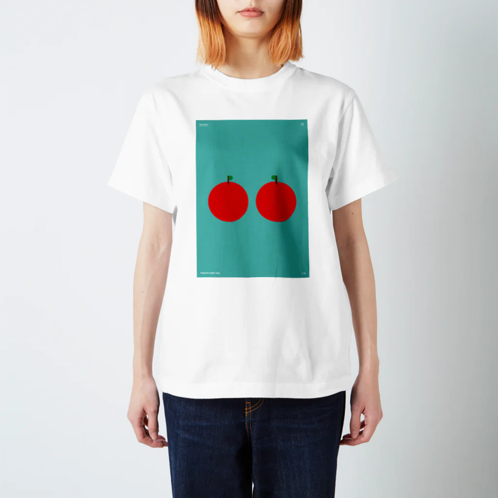 365 days projectの11/22　長野県りんごの日 スタンダードTシャツ