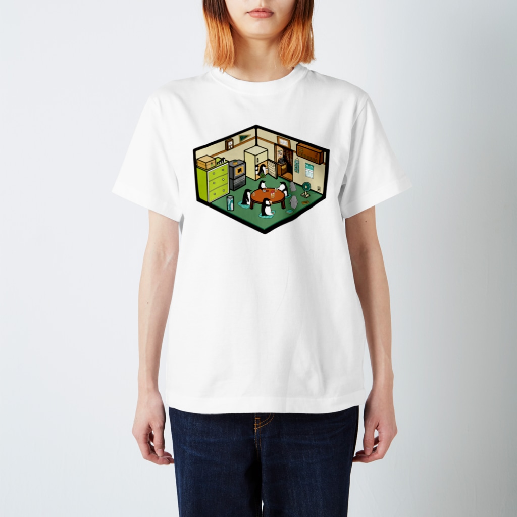 ムクデザインのペンギンチ Regular Fit T-Shirt