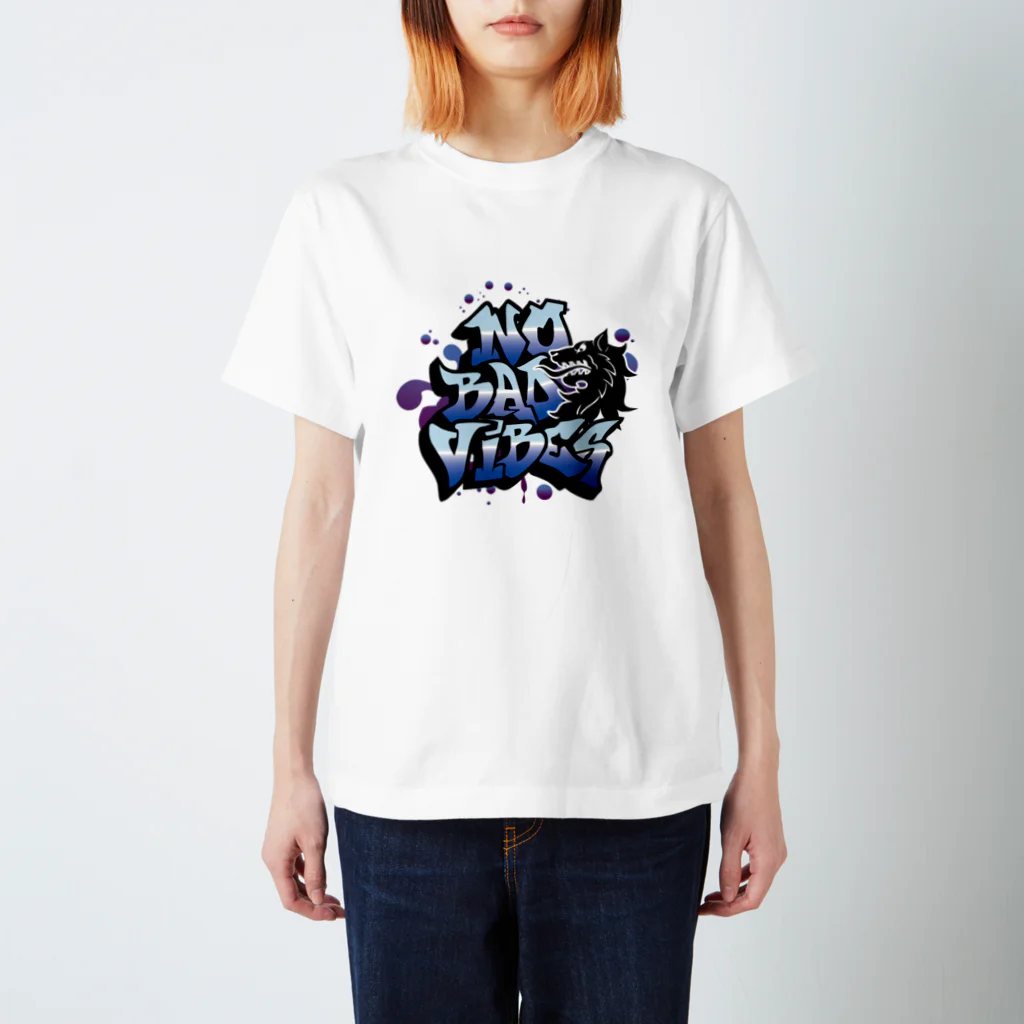 NO BAD VIBESのNO BAD VIBES スタンダードTシャツ