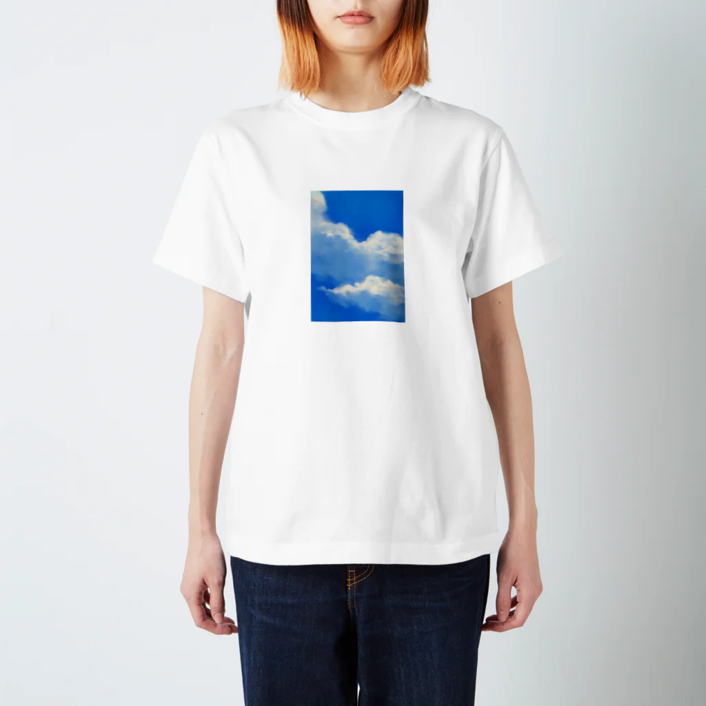 Risa_hayashiの夏の雲 スタンダードTシャツ