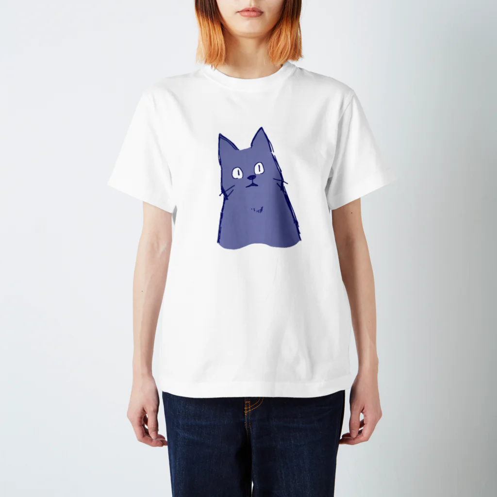 チャンネルかくすけのとつぜんねこ スタンダードTシャツ