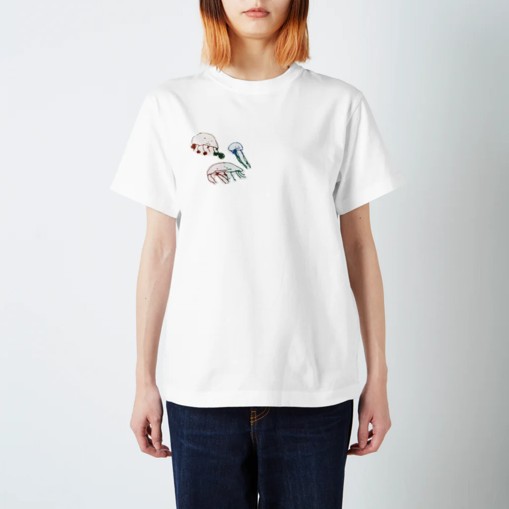 クラゲ屋の3匹のクラゲ Regular Fit T-Shirt