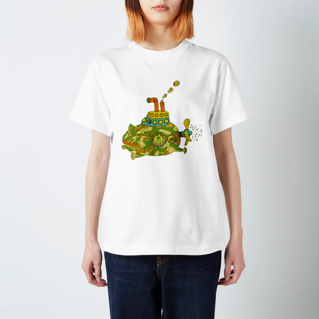 さちこの生物雑貨の潜水艦 スタンダードTシャツ