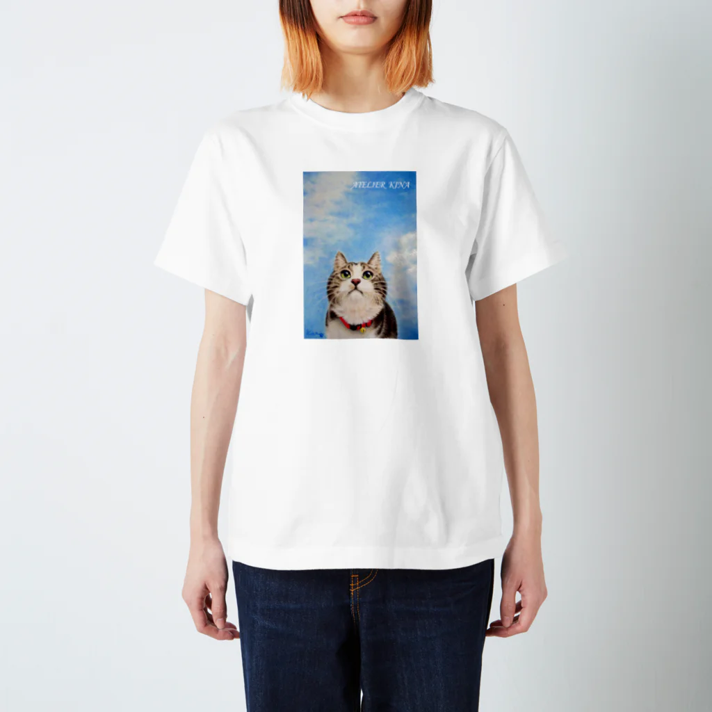 ATELIER KINAの同じ空を見てる Regular Fit T-Shirt