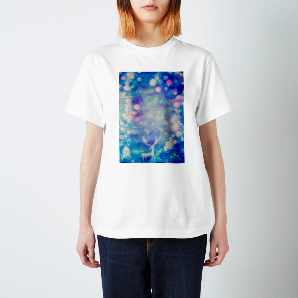 Laugh Rain LaboのThe Sacred Forest Regular Fit T-Shirt