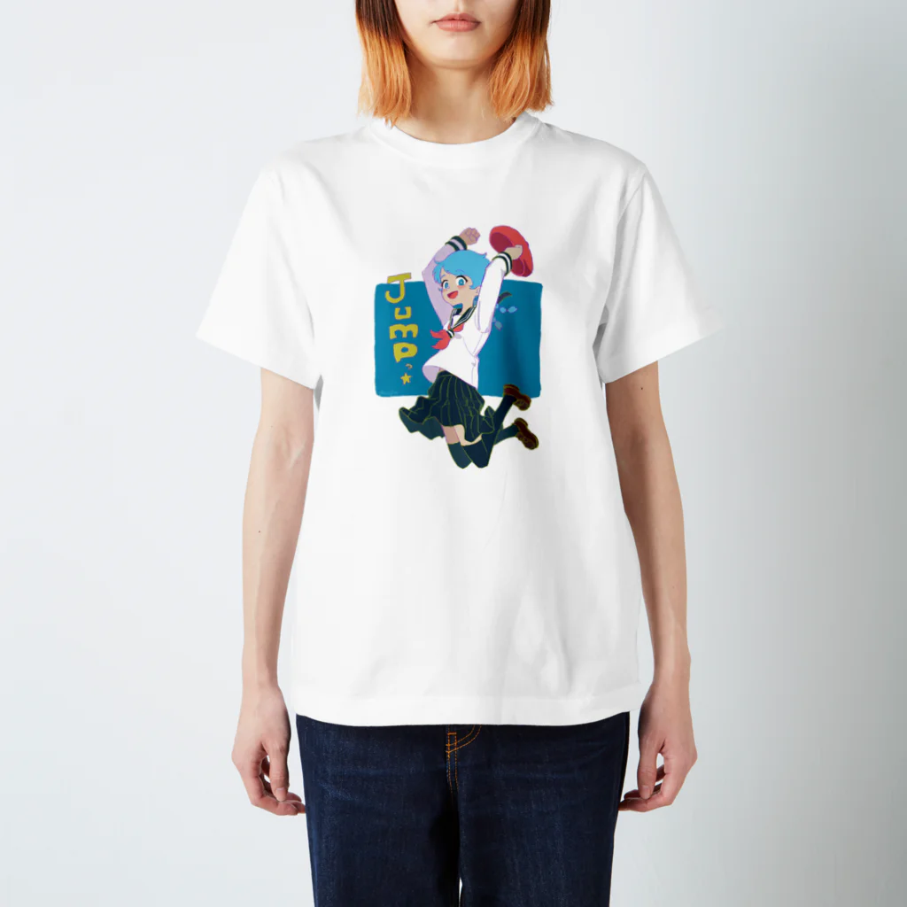 超水道のかわいくNight☆ [JUMP]（5000円バージョン） スタンダードTシャツ