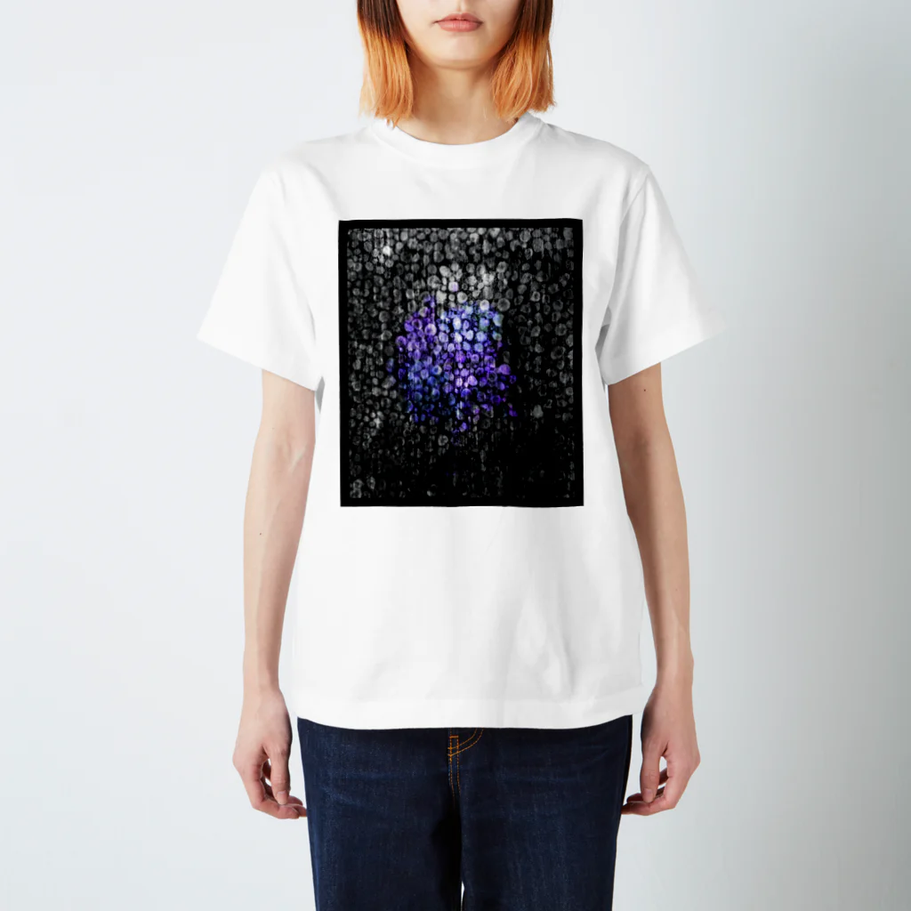 温室【Ａ】の温室Ａ：紫陽花-0001 スタンダードTシャツ