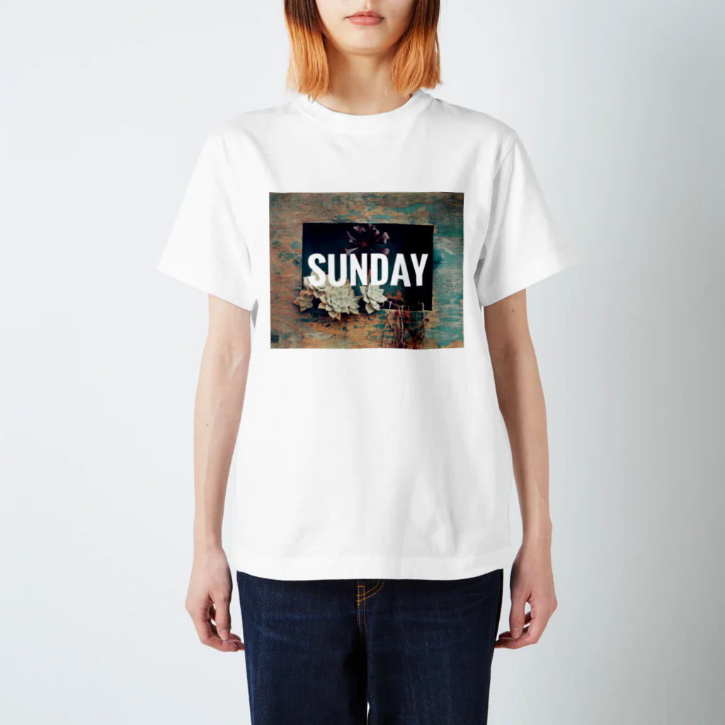 ほないくどうの陽気にSUNDAY Regular Fit T-Shirt