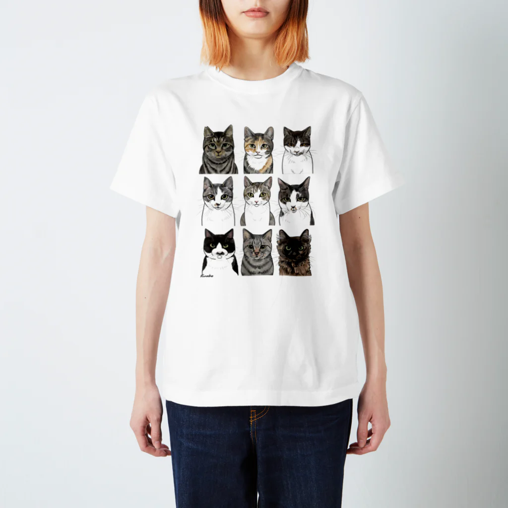 きなこの野良猫２ スタンダードTシャツ