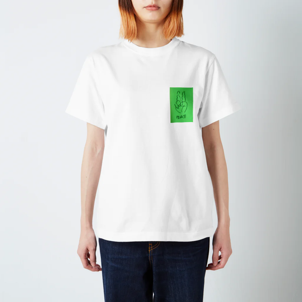 crabeのPEACE Regular Fit T-Shirt