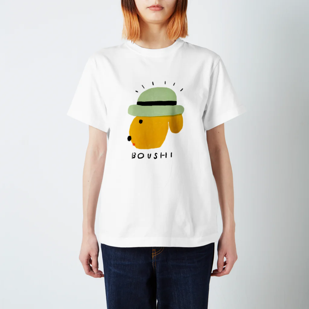 バーバラの帽子とわんこ スタンダードTシャツ