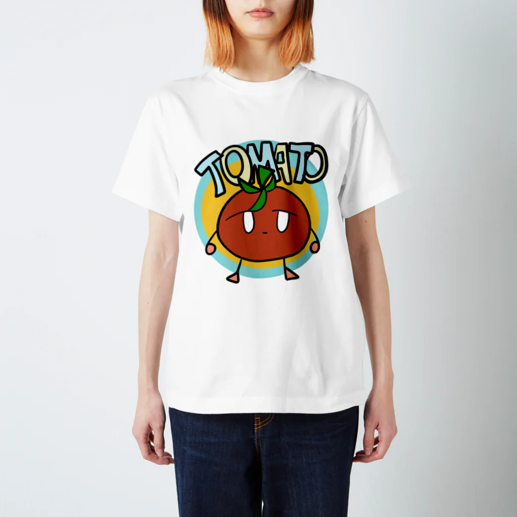 KUROMAKUの偽トマト君のデビュー作 スタンダードTシャツ