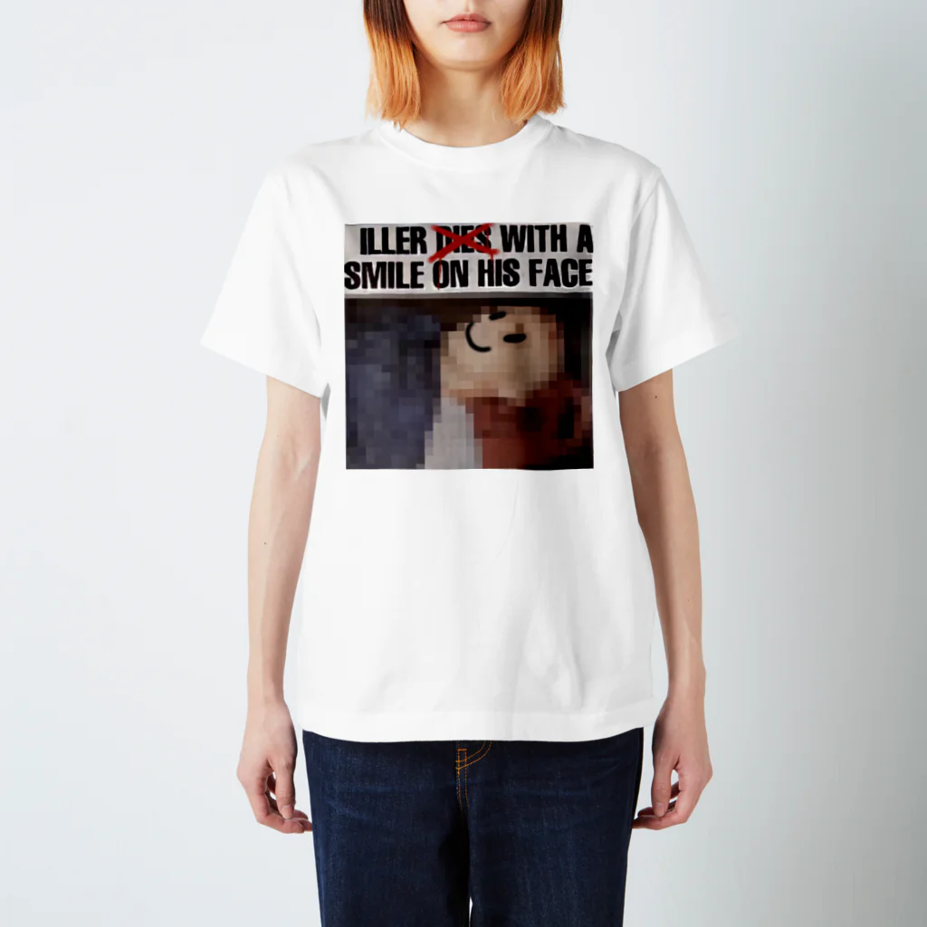 RAF NERDのILLER D**S WITH A SMILE ON HIT FACE スタンダードTシャツ