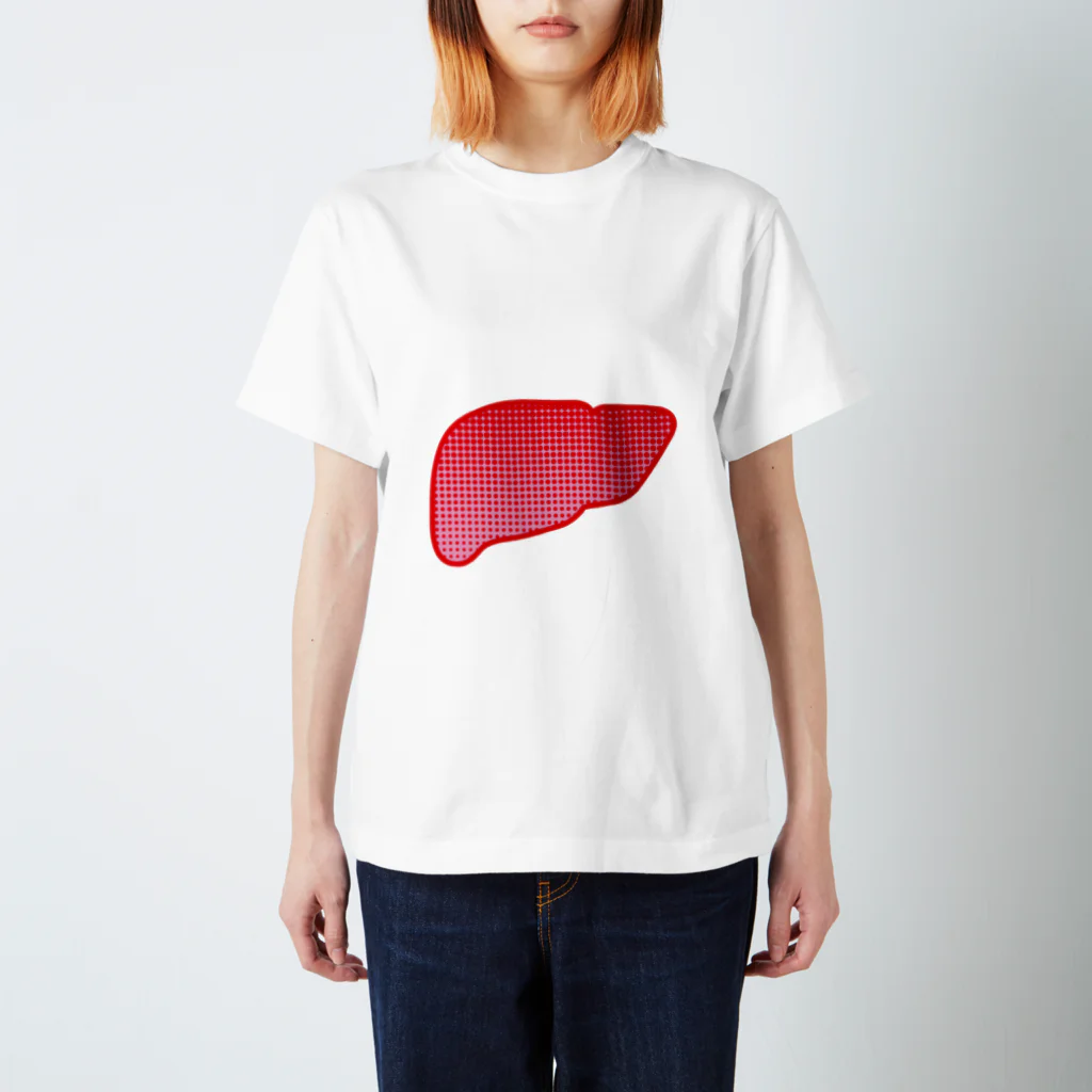 モルTの正常な肝臓 スタンダードTシャツ
