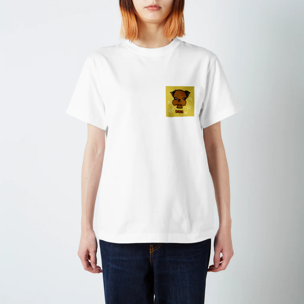 *raneno*sの濃goods(ﾌﾞﾘｭｯｾﾙｸﾞﾘﾌｫﾝ) Regular Fit T-Shirt