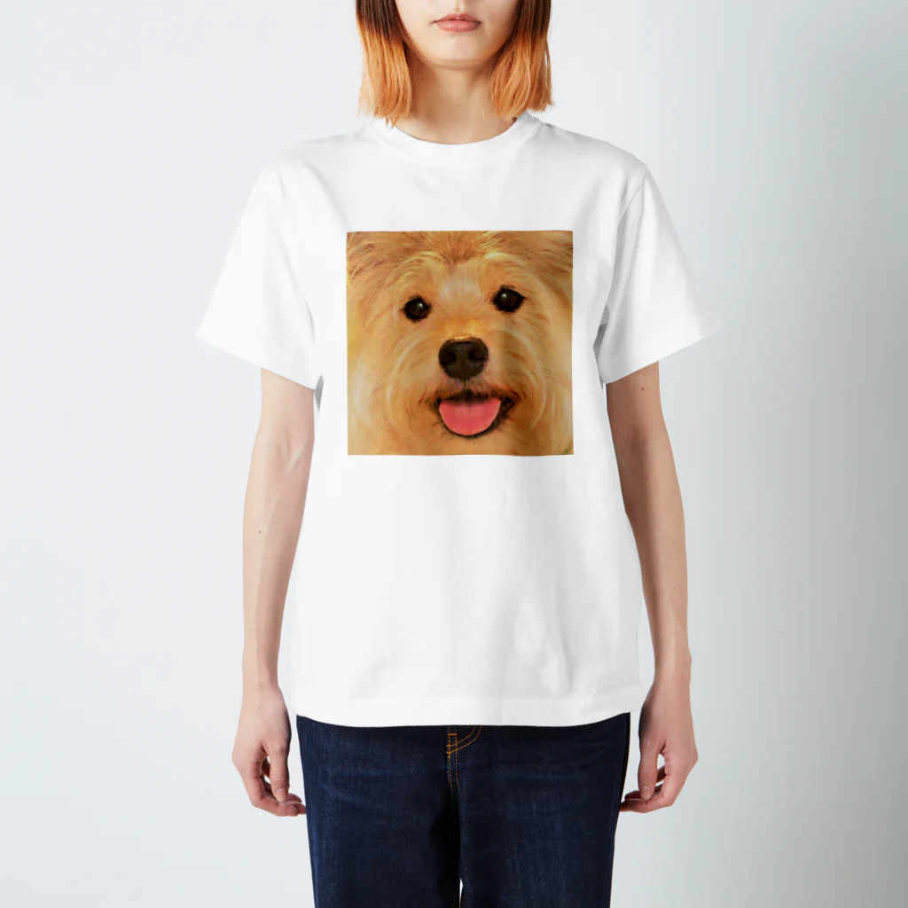 popcorn_jumpのめんこにっこり Regular Fit T-Shirt