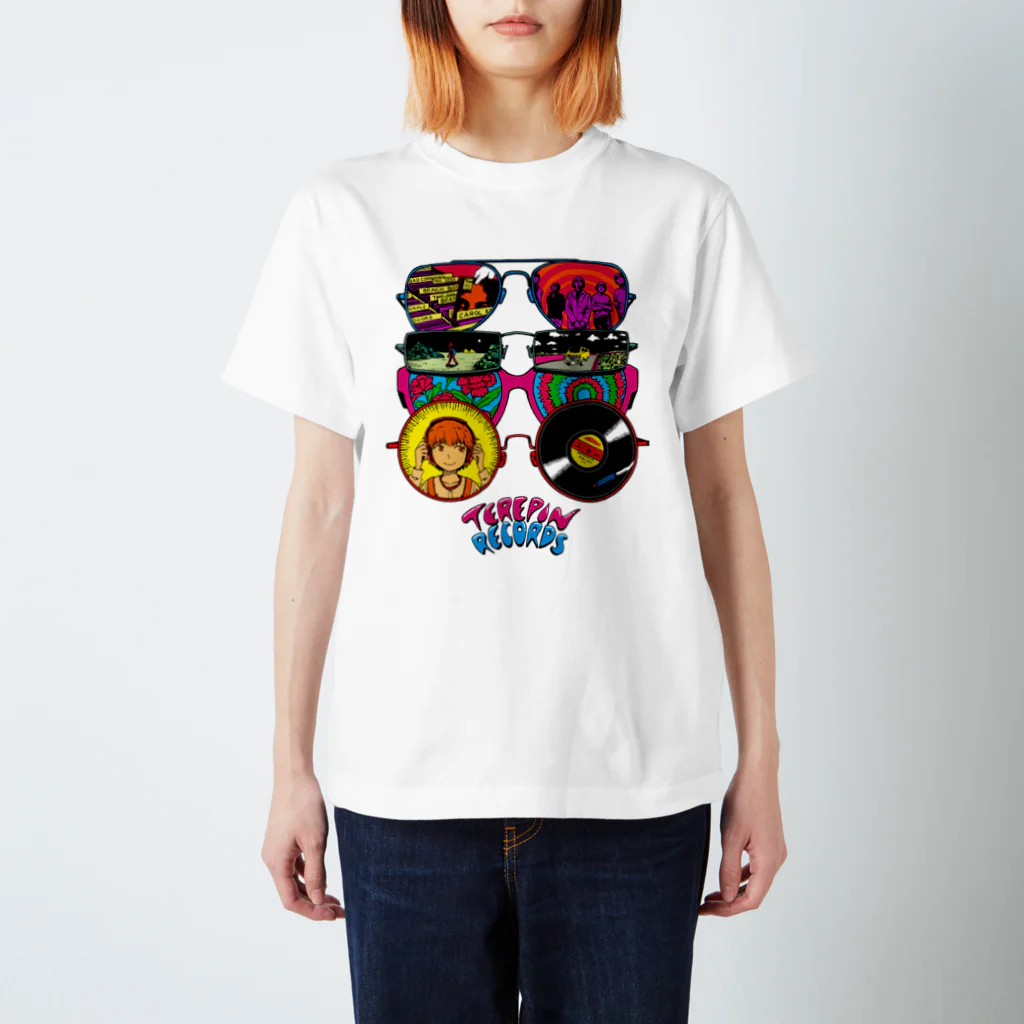 Kezuka Ryoichiroのグラサン・サイケ・レコード Regular Fit T-Shirt