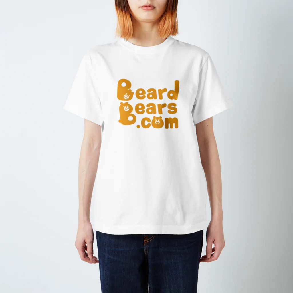BeardBears.comのBeardBears.com（きいろ） Regular Fit T-Shirt
