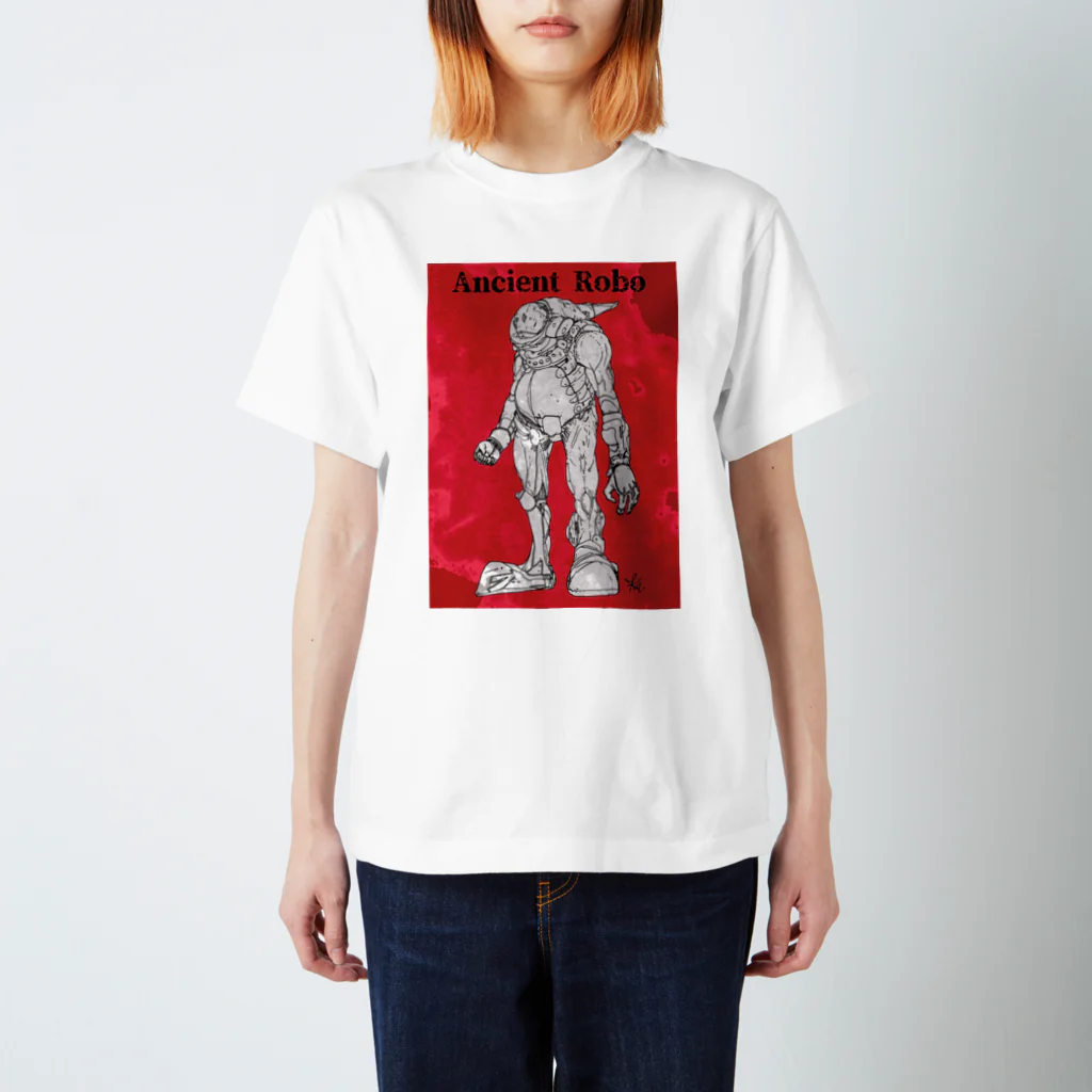 kazuyuki_harunoのAncient Robo Ver. 2 Regular Fit T-Shirt