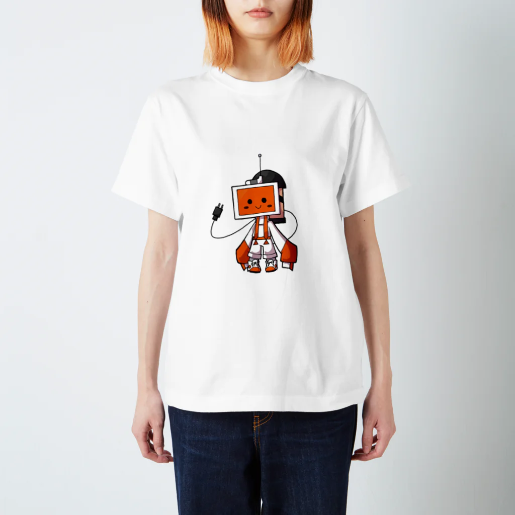 ANIMEの#ROBoT ゴミ絵originaなにこの仔こわい スタンダードTシャツ