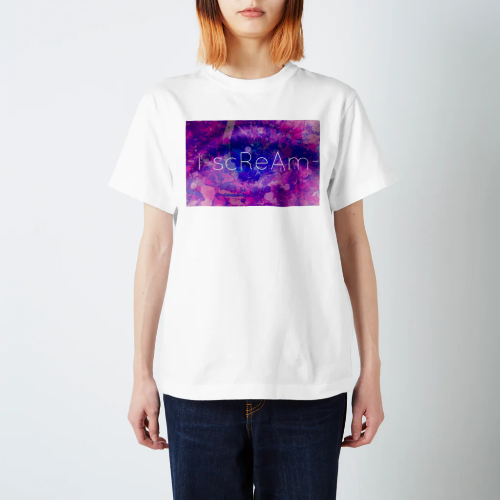 iscReAmのi scReAm (eye color) Regular Fit T-Shirt