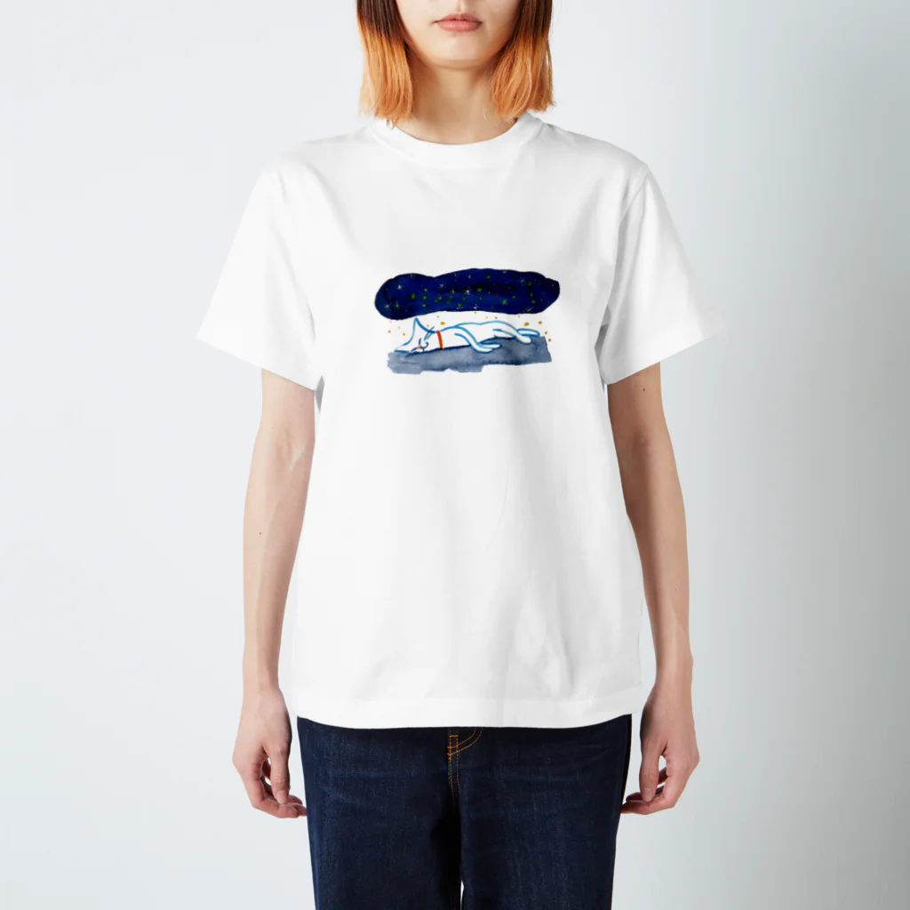 sabu6oの夜空のかけぶとん Regular Fit T-Shirt