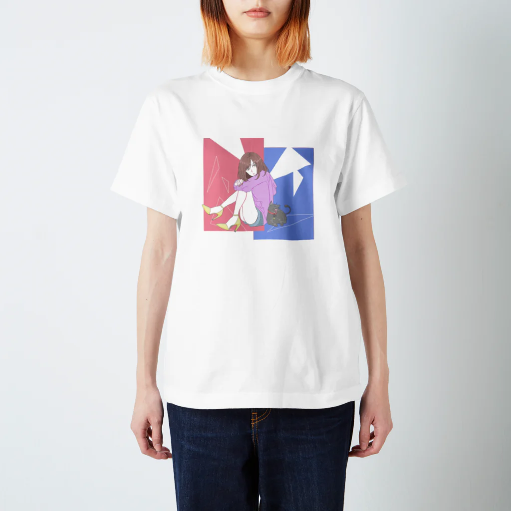 山中Aのおんなのこ Regular Fit T-Shirt