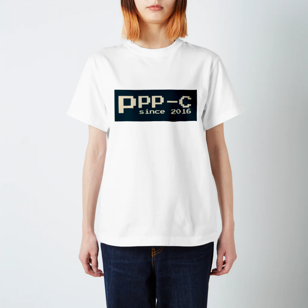 PPP-C～群大プログラミングサークル～の公式ステッカーデザイン3 スタンダードTシャツ