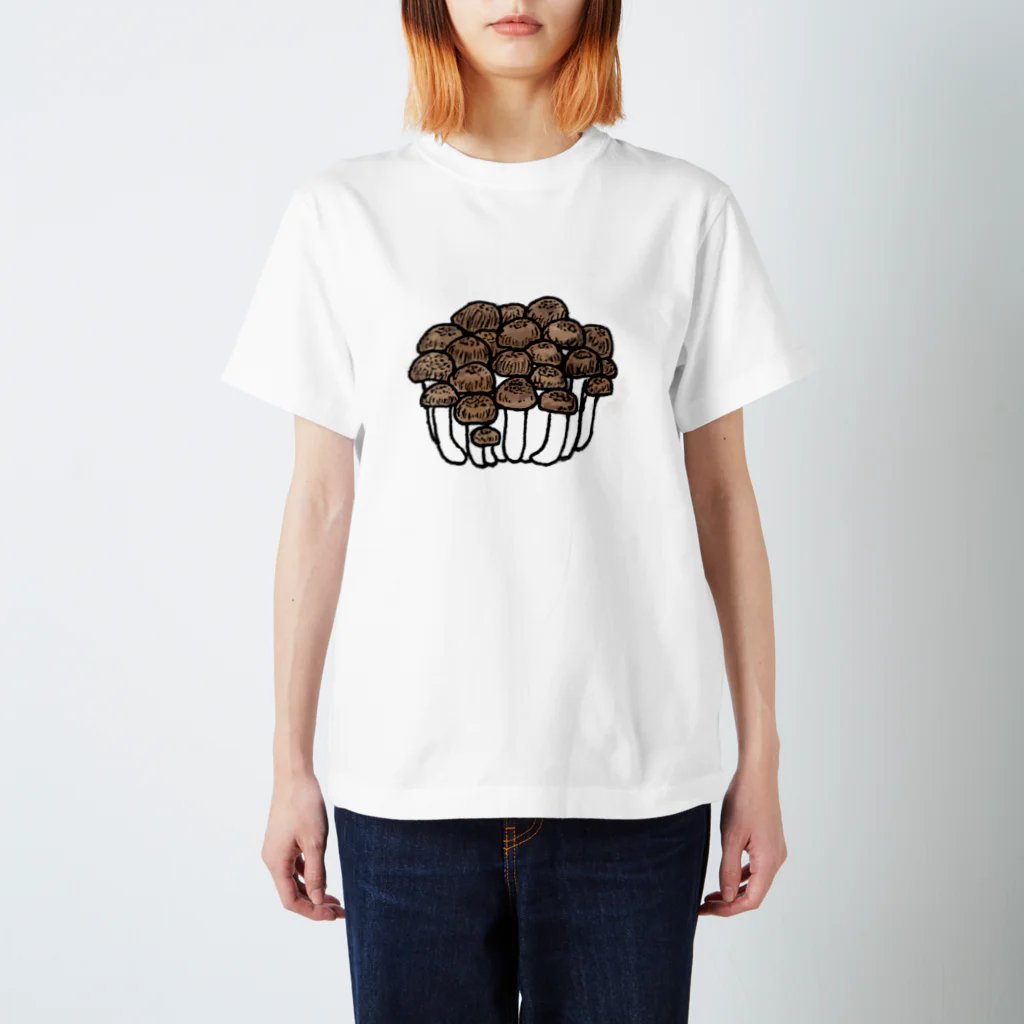 山吹のしめじ　Simeji  きのこ Regular Fit T-Shirt