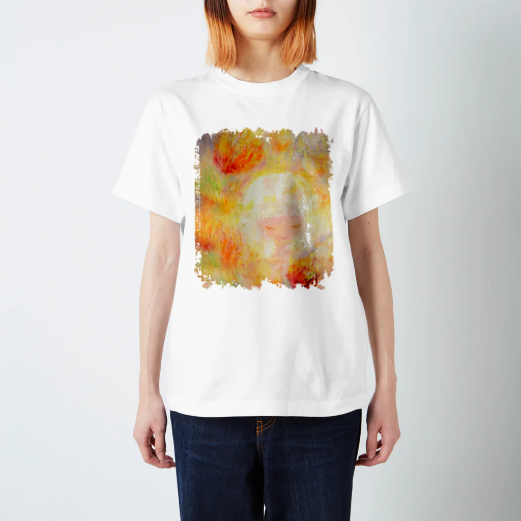 &Earthの花少女1 スタンダードTシャツ