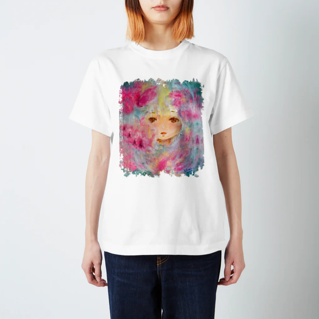 &Earthの花少女3 スタンダードTシャツ