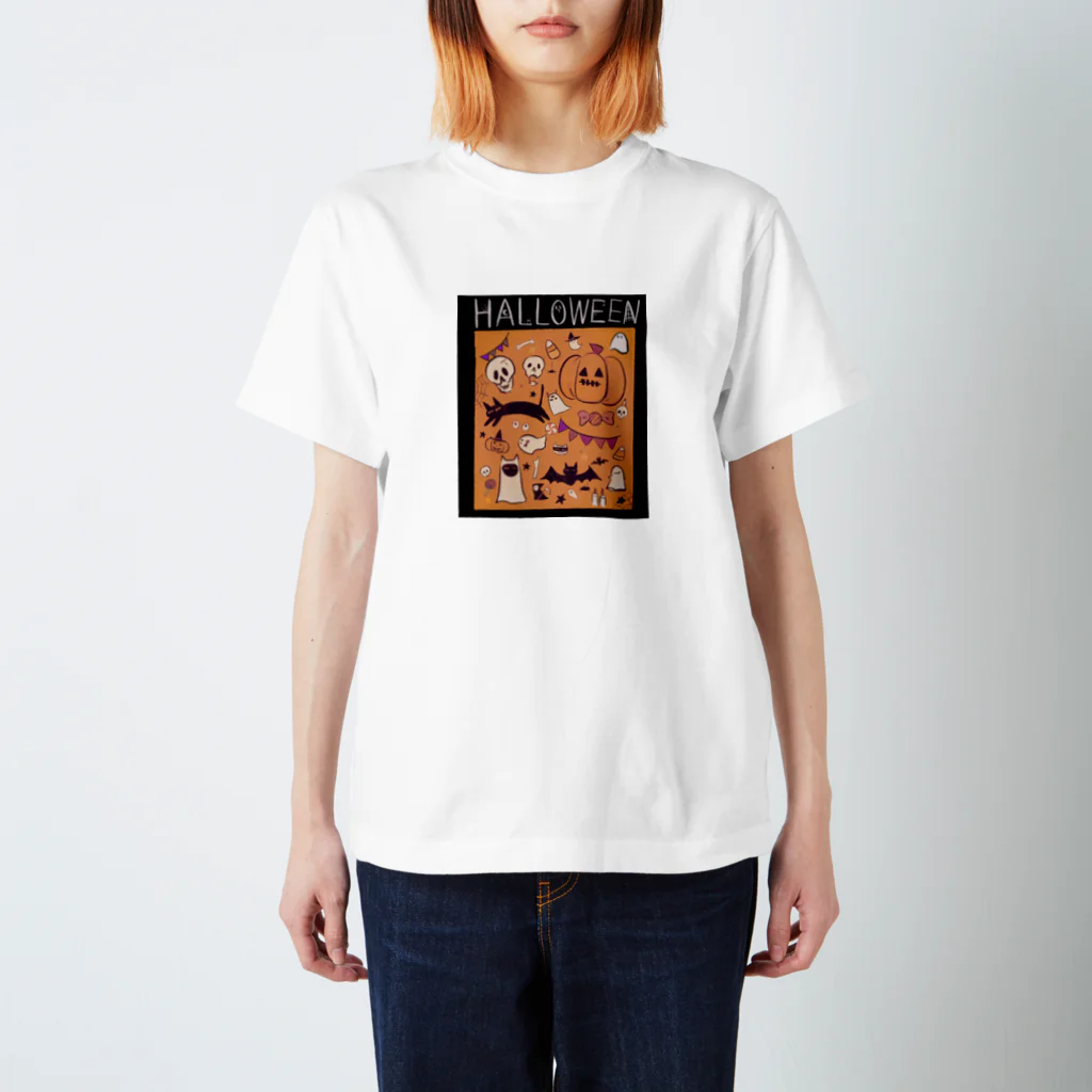 snake snackのハロハロウィン Regular Fit T-Shirt