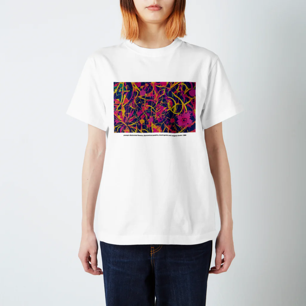 DBSのDBS_Flower pattern_003 スタンダードTシャツ