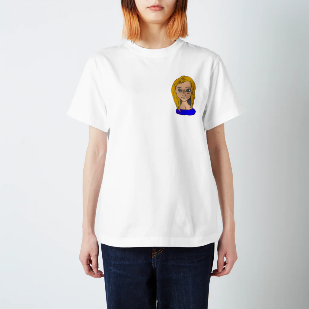 まこたんストアの まみちゃん専用「イラスト１（左胸）」 Regular Fit T-Shirt