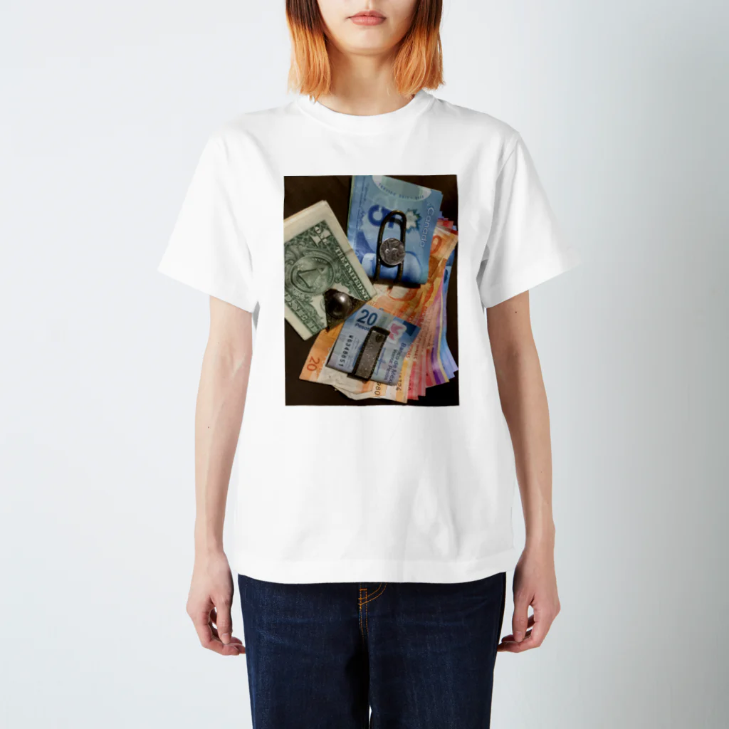 BettyMossのMoneycClipMoney Regular Fit T-Shirt