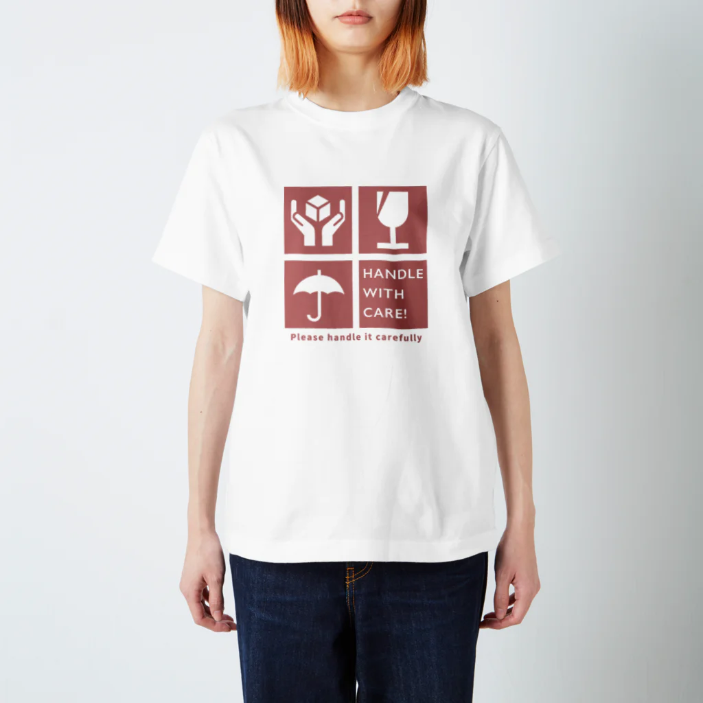 洒季折々の"取扱注意" スタンダードTシャツ