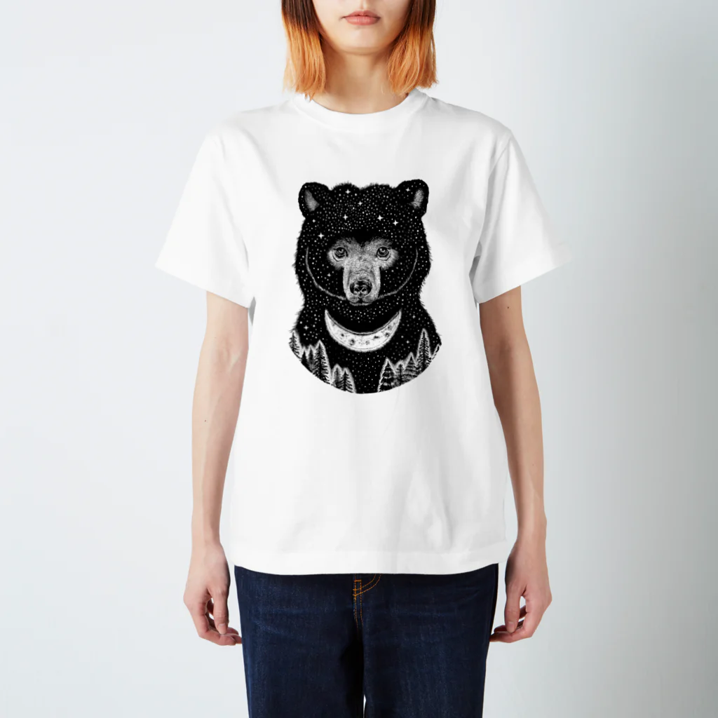 NartのAsiatic black bear スタンダードTシャツ